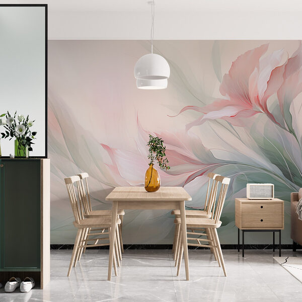 Peinture de fleurs et de feuilles Peinture de fleurs et de feuilles