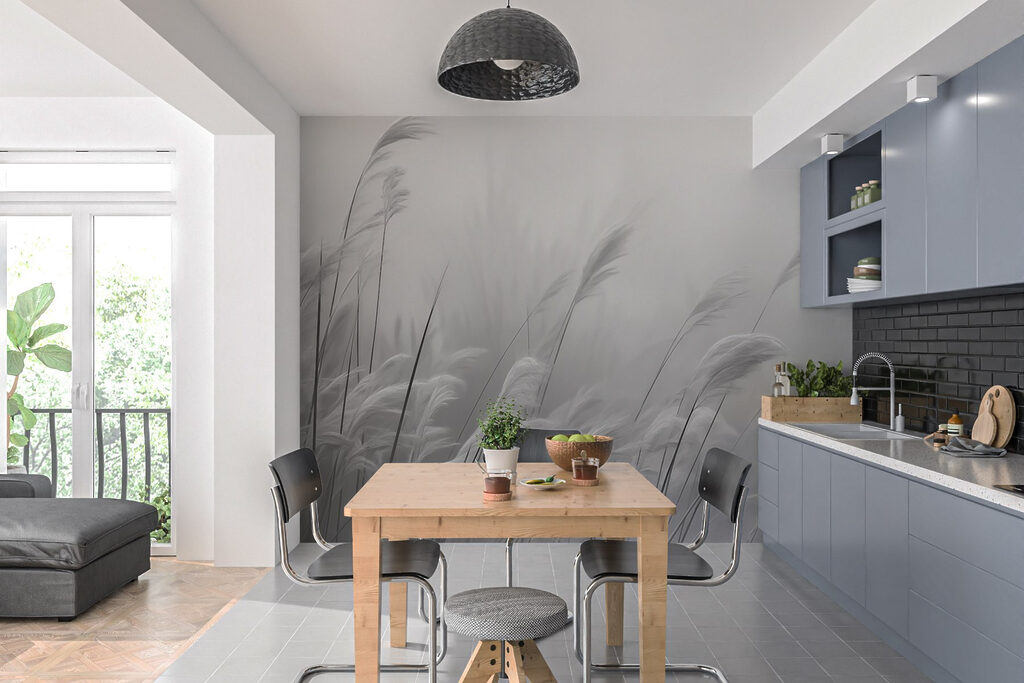 Soft grasses sway in gentle breeze Soft grasses sway in gentle breeze