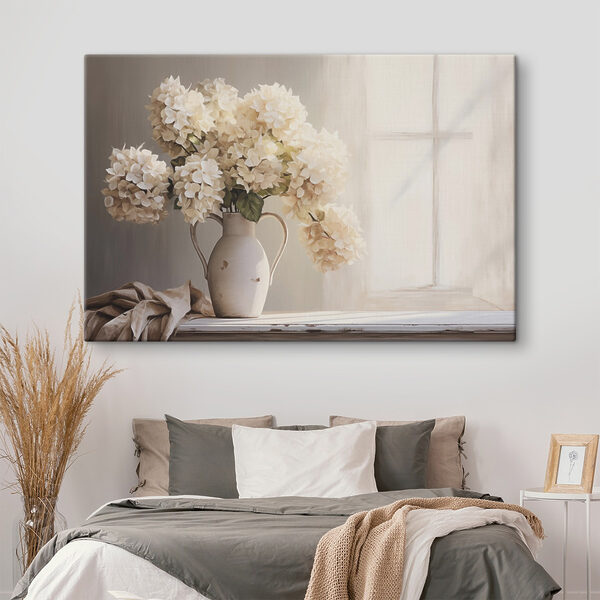 Peinture de fleurs dans un vase Peinture de fleurs dans un vase