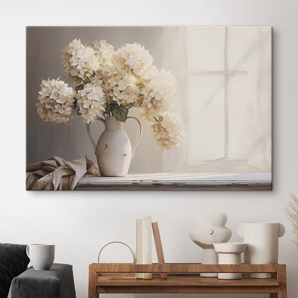 Peinture de fleurs dans un vase Peinture de fleurs dans un vase