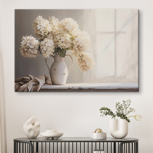 Peinture de fleurs dans un vase Peinture de fleurs dans un vase