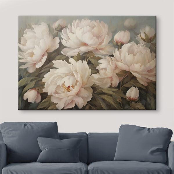 Peinture de fleurs blanches Peinture de fleurs blanches