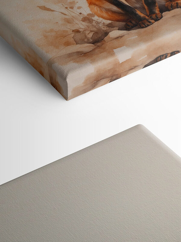 Peinture d'un renard Peinture d'un renard