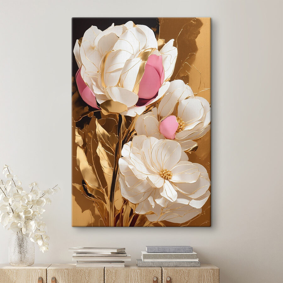 Fleurs délicates dans un arrangement élégant