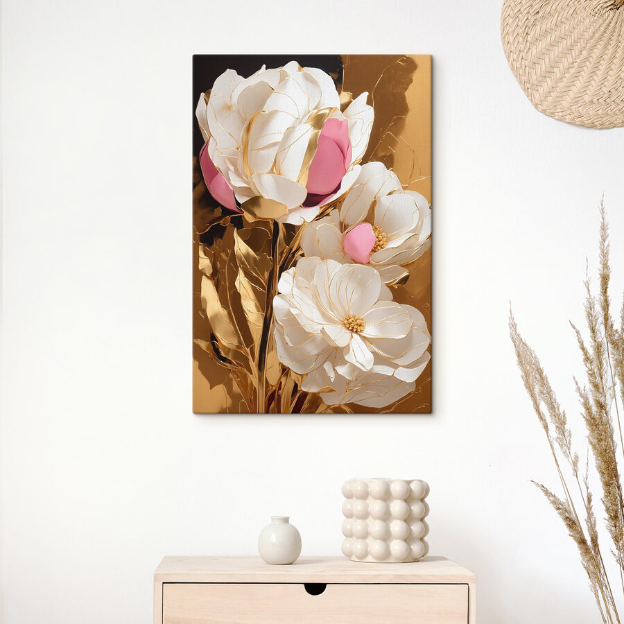 Fleurs délicates dans un arrangement élégant