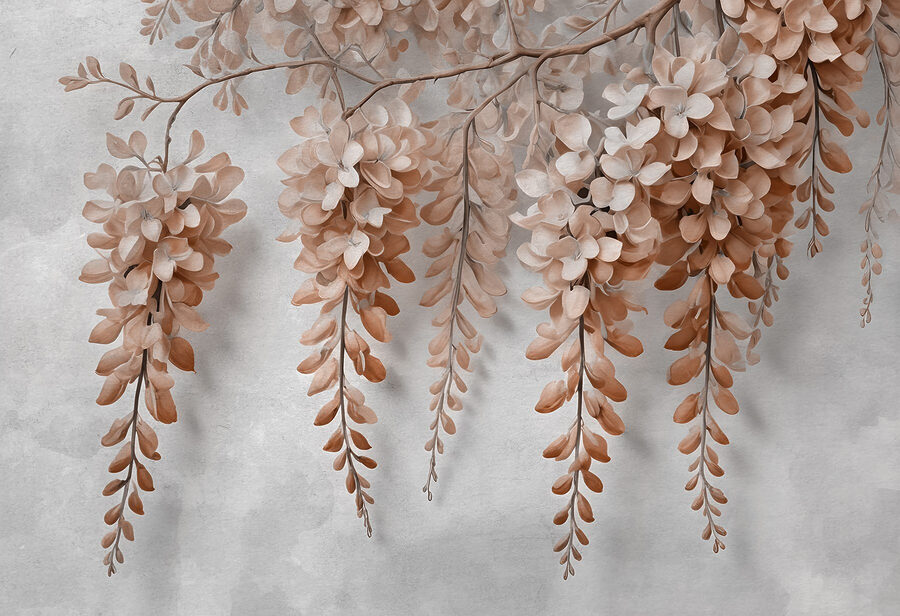 Branche avec des fleurs
