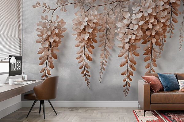Branche avec des fleurs Branche avec des fleurs