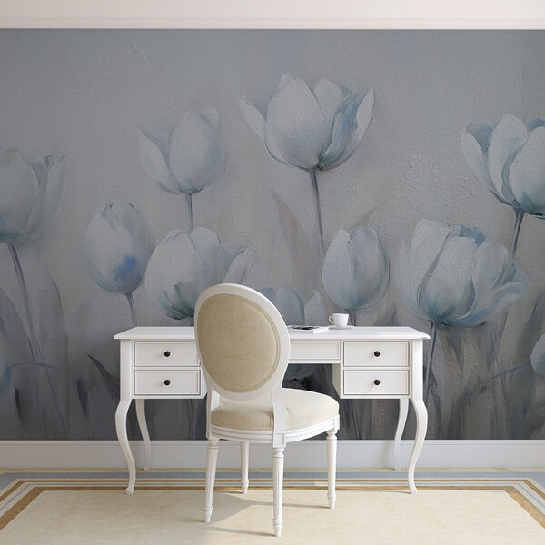 Peinture de fleurs blanches Peinture de fleurs blanches