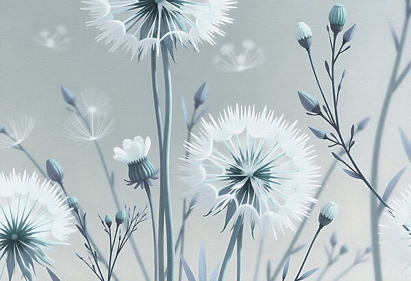 Fleurs délicates dans des teintes douces. Fleurs délicates dans des teintes douces.