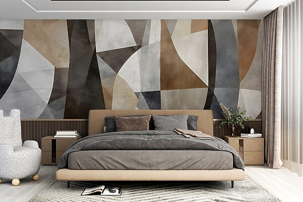 Mur de couleurs et de formes différentes Mur de couleurs et de formes différentes
