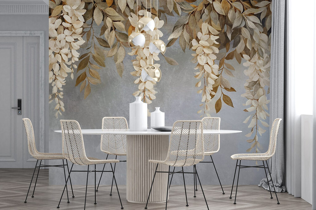 Delicate leaves cascade beautifully down Delicate leaves cascade beautifully down