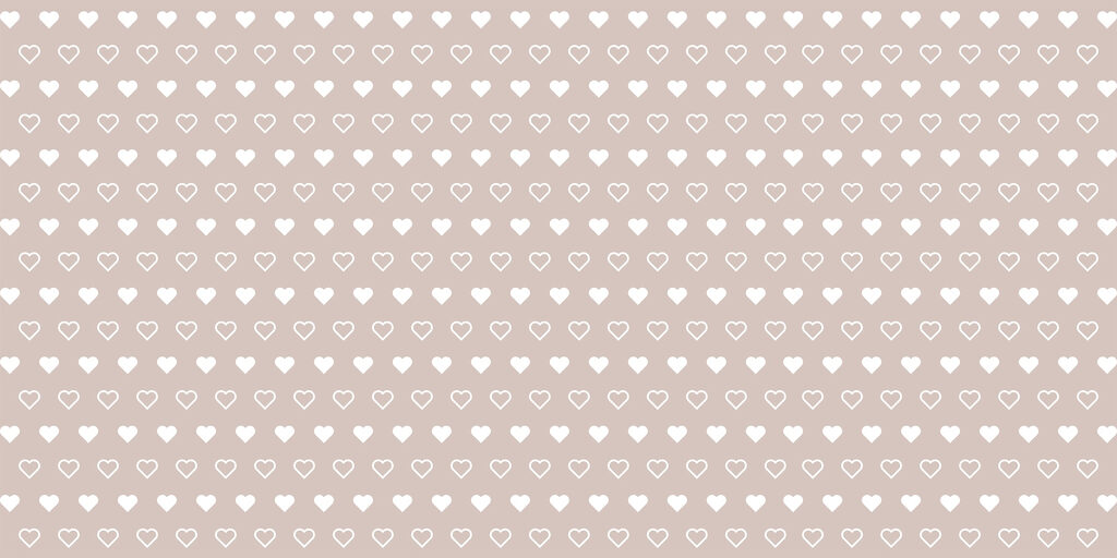 Motif de cœurs sur fond beige Motif de cœurs sur fond beige
