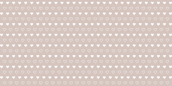 Motif de cœurs sur fond beige Motif de cœurs sur fond beige