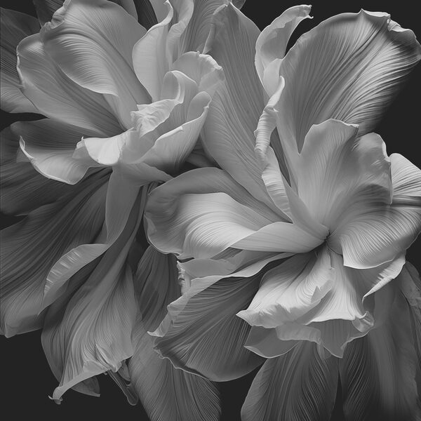 L'élégance florale dans les tons monochromes L'élégance florale dans les tons monochromes