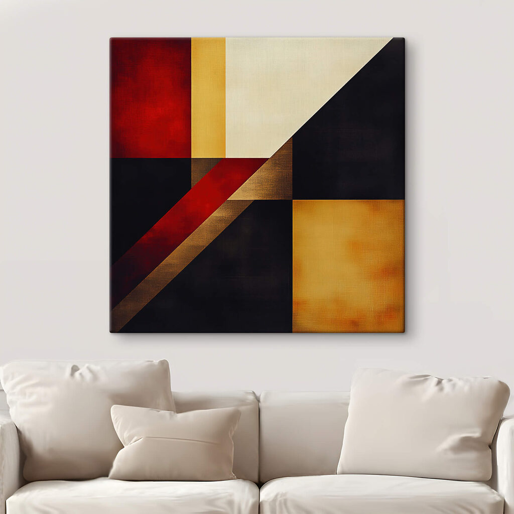 Colorful squares and rectangles