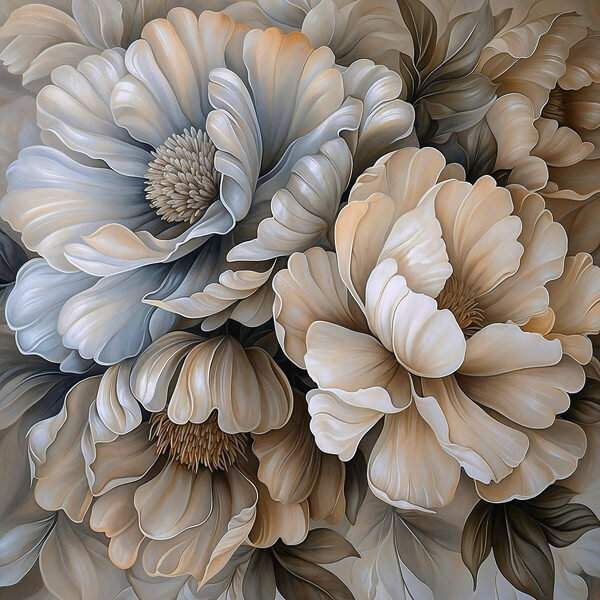 Des fleurs délicates aux teintes douces Des fleurs délicates aux teintes douces