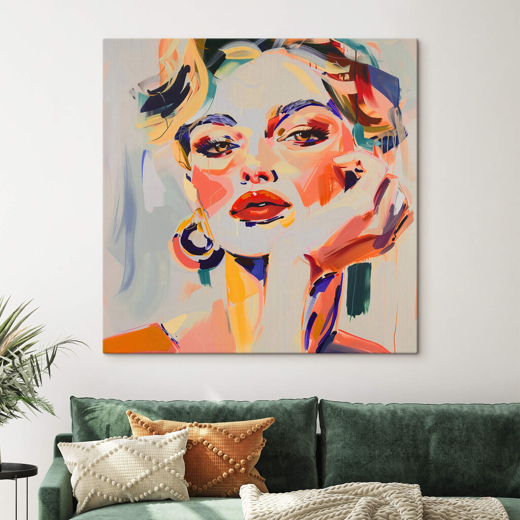Painting of a woman