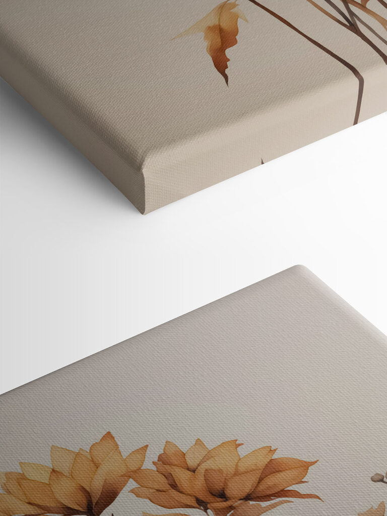 Painting of a sunflower