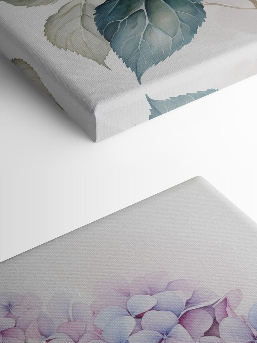 Peinture de fleurs sur fond blanc Peinture de fleurs sur fond blanc
