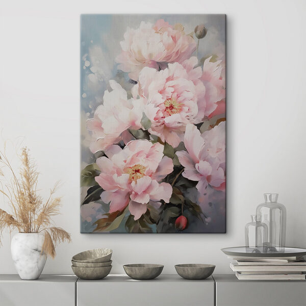 Peinture de fleurs roses s42147piq25m 600x600 - Peinture de fleurs roses
