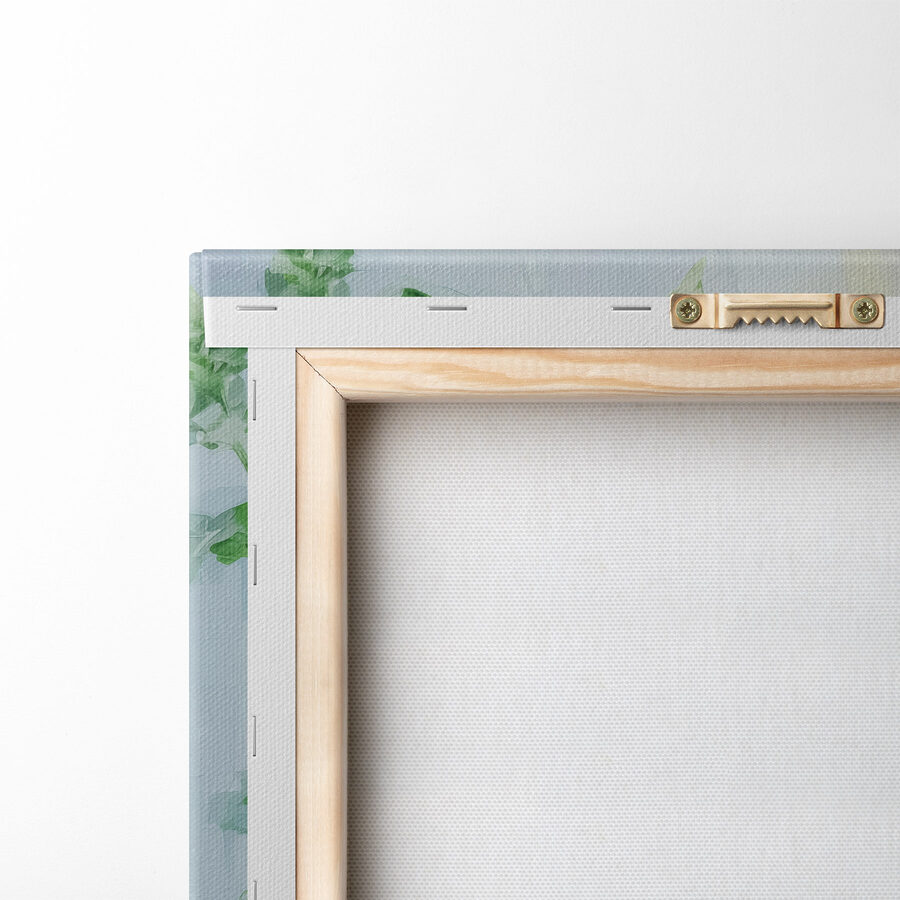 Plante dans un vase en verre