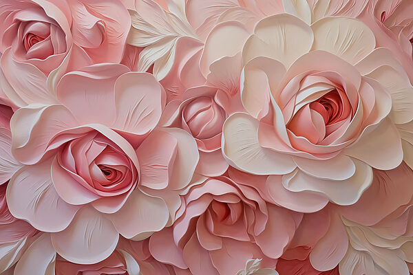 De belles fleurs pastel en harmonie De belles fleurs pastel en harmonie