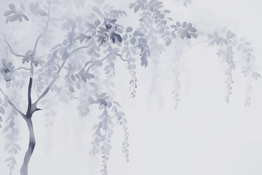 Branche d'arbre avec feuilles Branche d'arbre avec feuilles