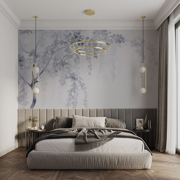 Branche d'arbre avec feuilles Branche d'arbre avec feuilles