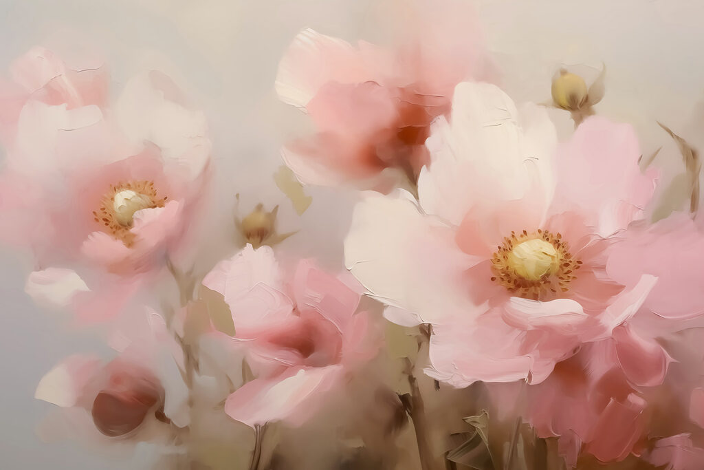 Des fleurs délicates aux teintes douces Des fleurs délicates aux teintes douces