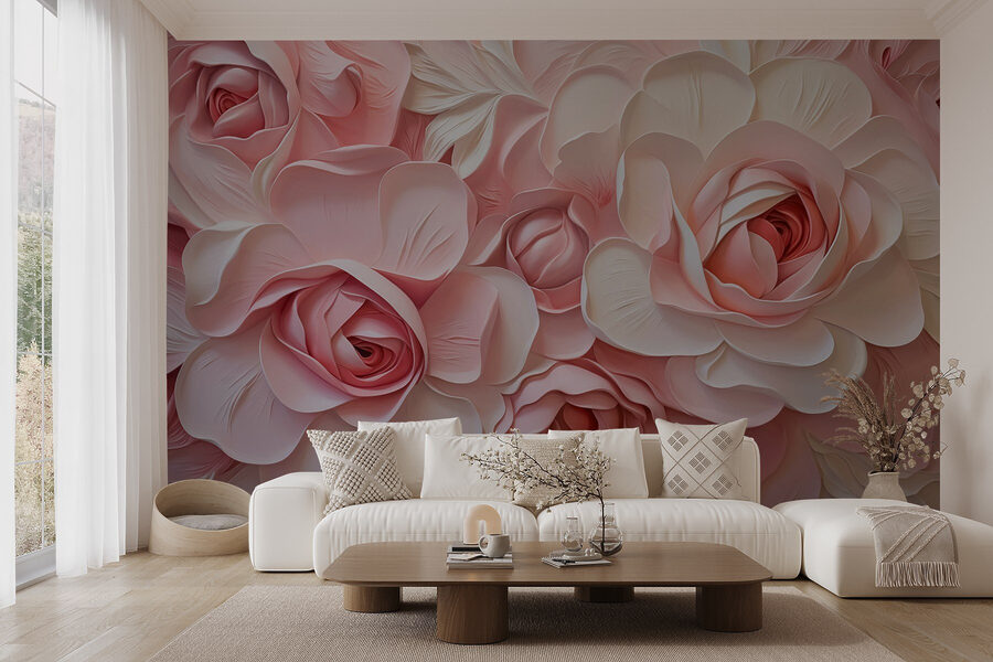 De belles fleurs pastel en harmonie De belles fleurs pastel en harmonie