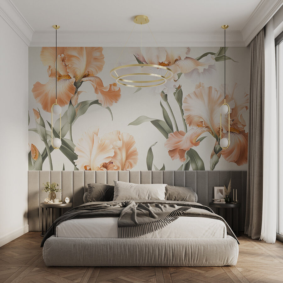 Des fleurs délicates aux teintes douces
