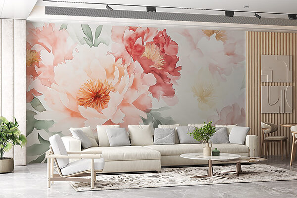 De belles fleurs dans des teintes douces De belles fleurs dans des teintes douces