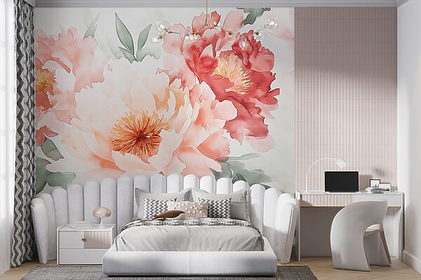 De belles fleurs dans des teintes douces De belles fleurs dans des teintes douces