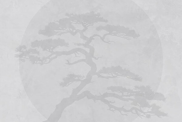 Arbre avec des branches sur fond blanc Arbre avec des branches sur fond blanc