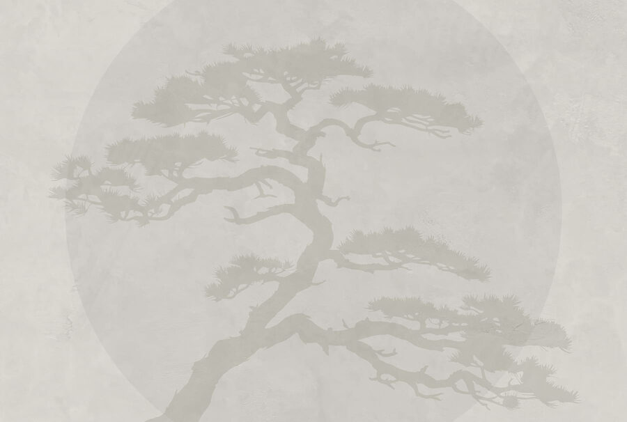 Arbre avec branches et feuilles
