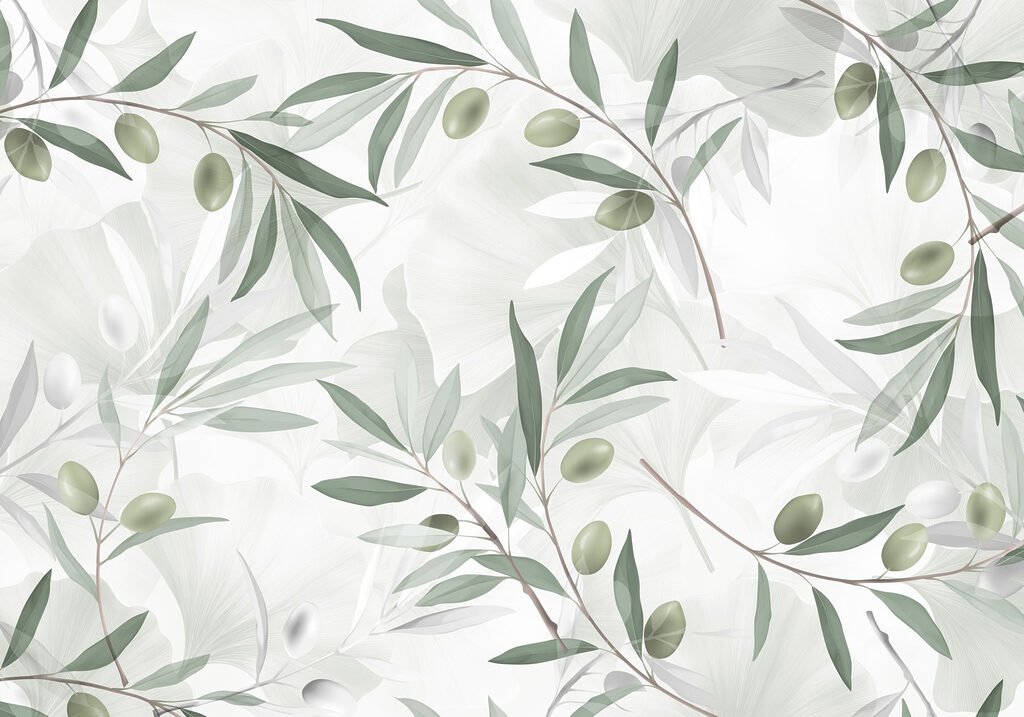 De la verdure délicate sur une toile de fond douce De la verdure délicate sur une toile de fond douce