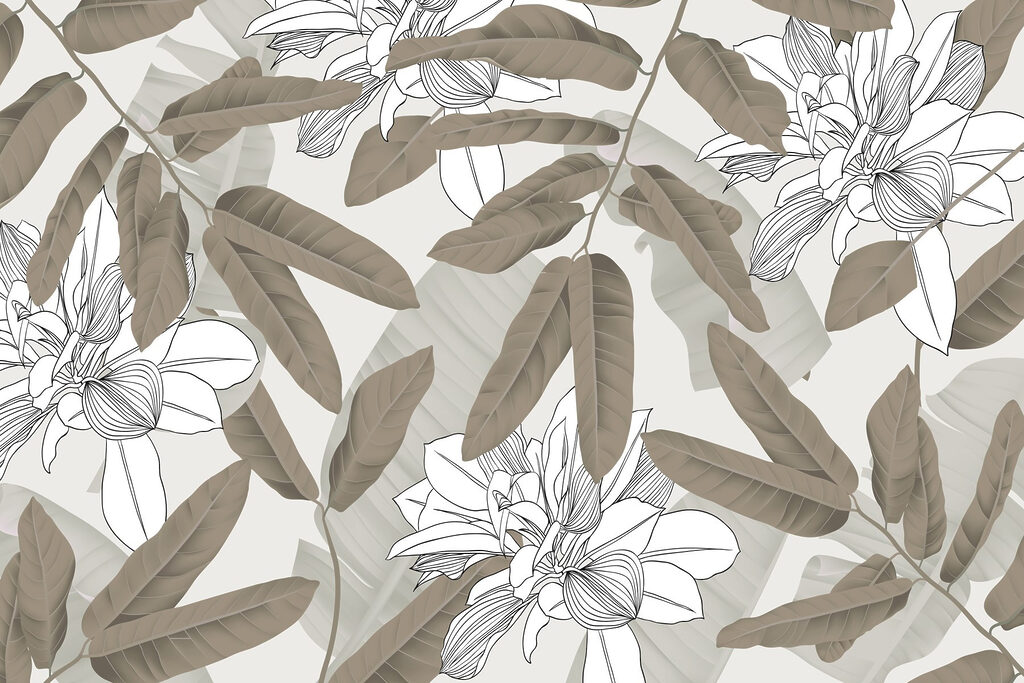 Nature's delicate floral patterns unfold