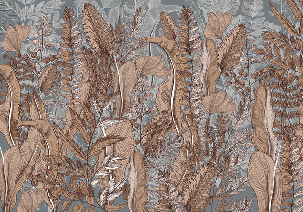 Motifs naturels dans les tons de terre. Motifs naturels dans les tons de terre.