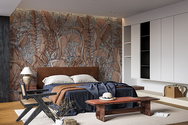 Motifs naturels dans les tons de terre. Motifs naturels dans les tons de terre.