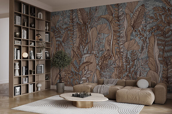 Motifs naturels dans les tons de terre. Motifs naturels dans les tons de terre.