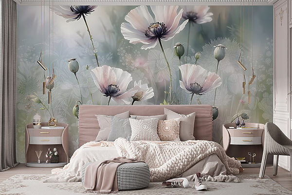 Fleurs délicates dans des teintes douces. Fleurs délicates dans des teintes douces.