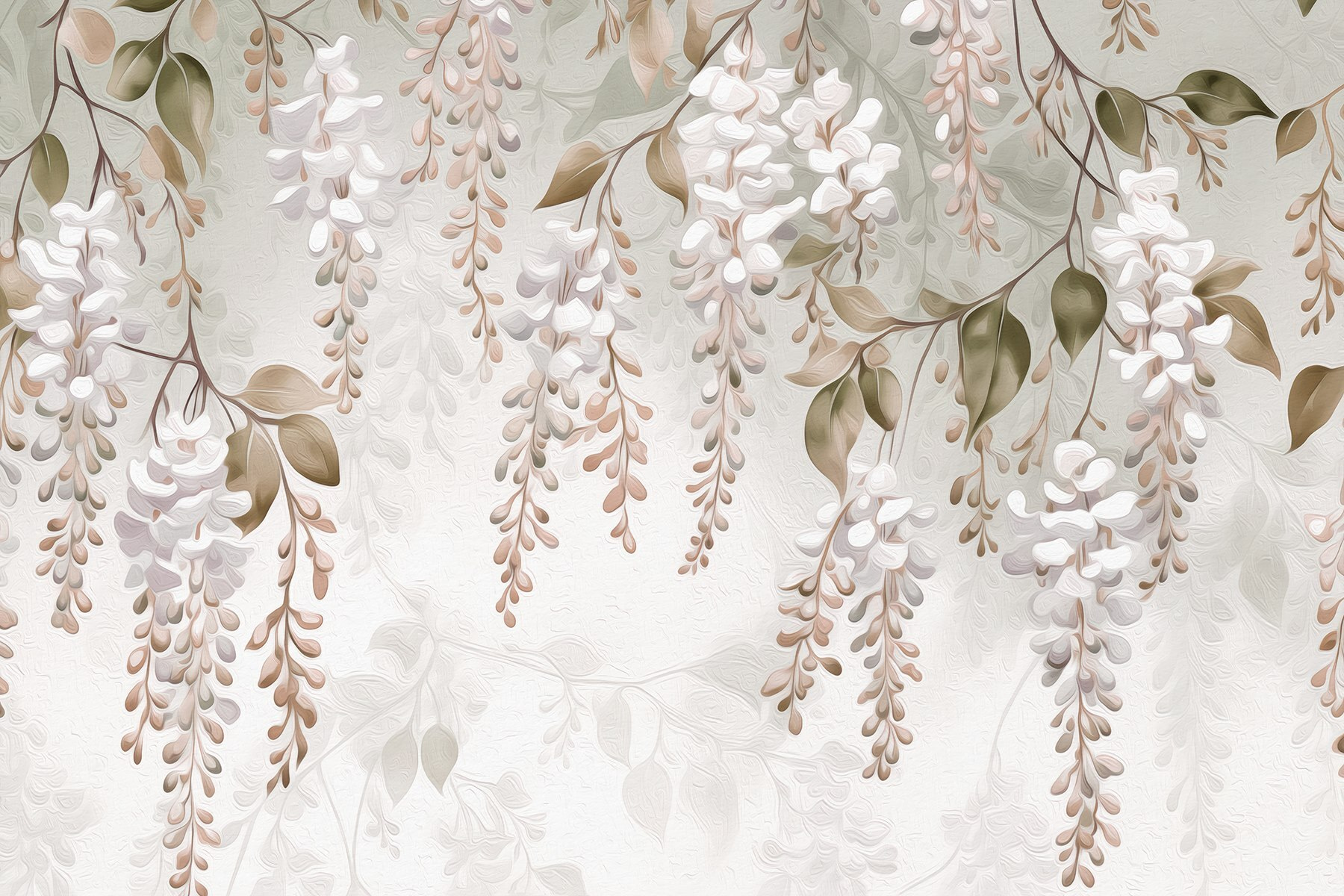 Delicate floral arrangement in soft hues