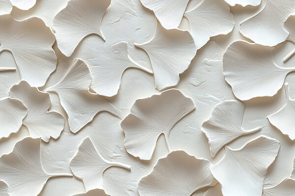 Groupe de feuilles blanches Groupe de feuilles blanches