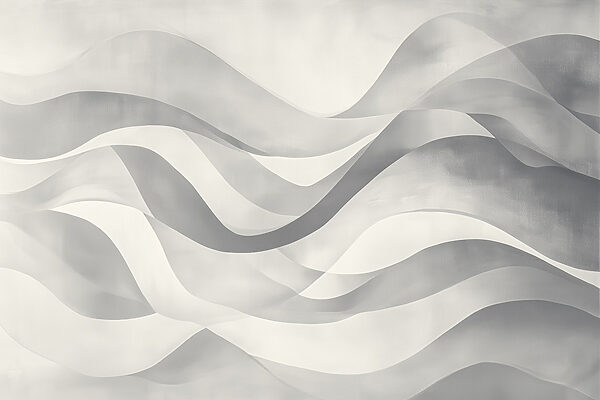Fond gris et blanc avec lignes ondulées Fond gris et blanc avec lignes ondulées