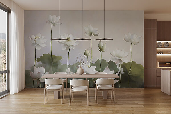 Groupe de fleurs blanches Groupe de fleurs blanches