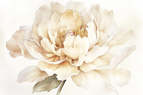 Delicate petals in soft hues