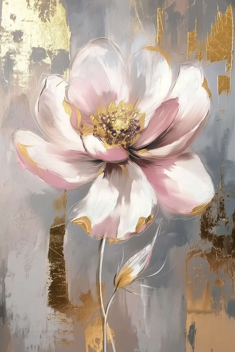 Peinture d'une fleur