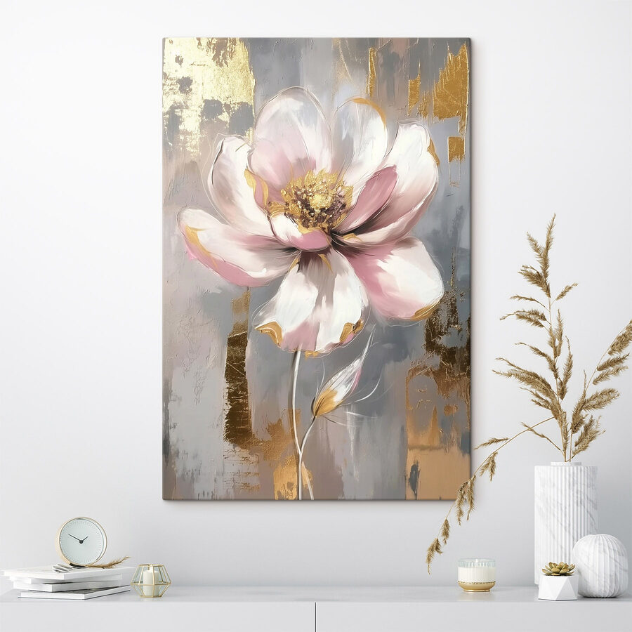 Peinture d'une fleur
