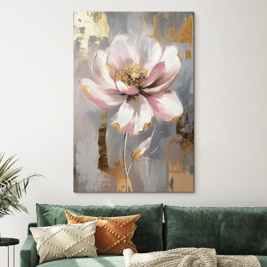 Peinture d'une fleur