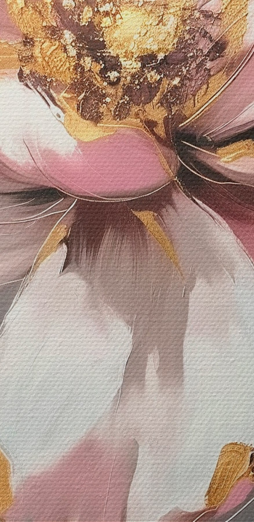 Peinture d'une fleur